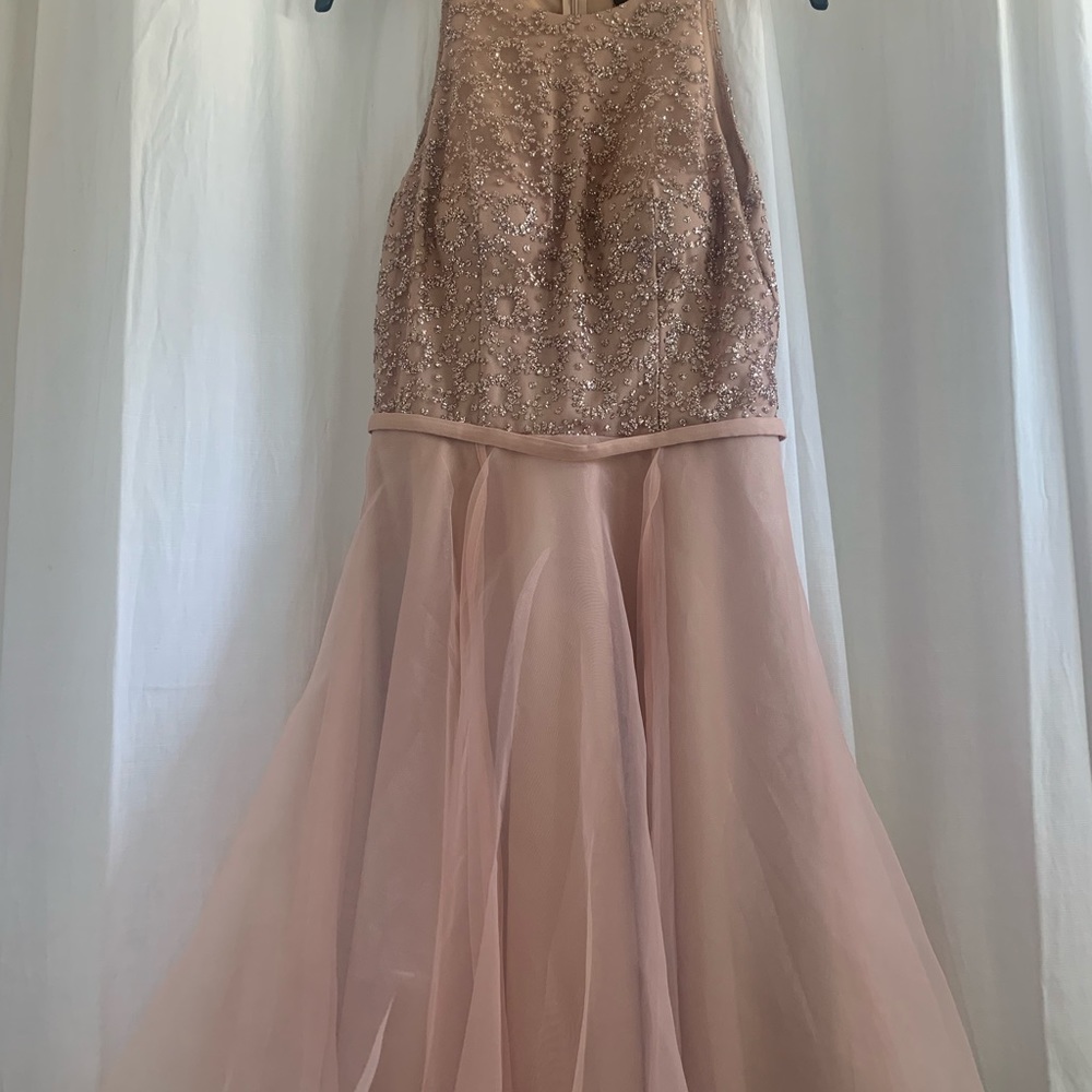 Rose Gold Homecoming Dress